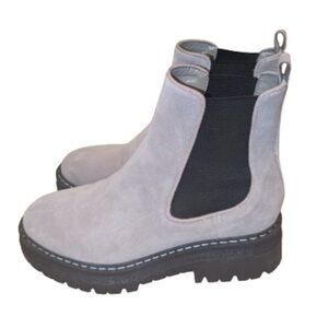 Marc Fisher Privy Gray Boots Women's 9M